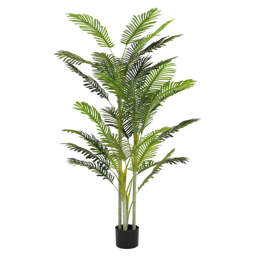78.5' Artificial Palm Tree With Pot, Set of 2 Default -DTYStore