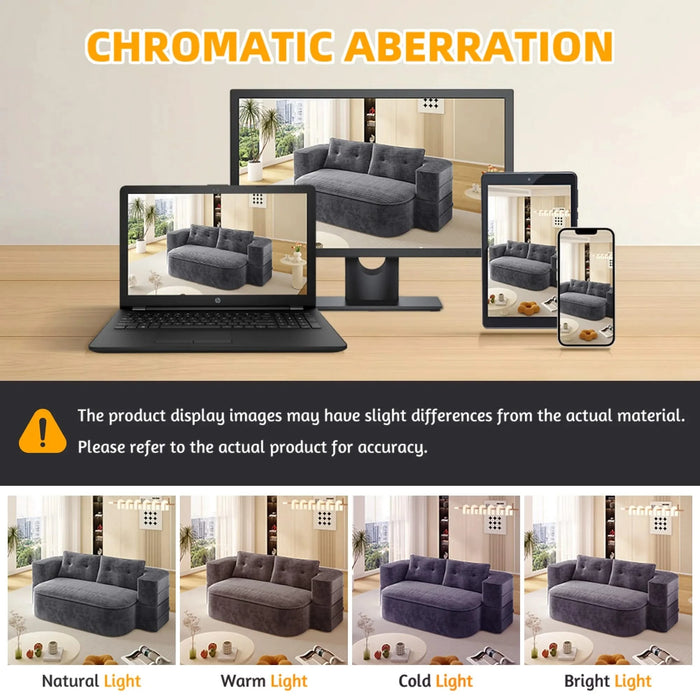 78.7 ' W 2-in-1 Foldable Sofa, Plush Corduroy Sofa, Convertible Floor Sofa Bed, Deep Seating, with Multi Functional Blanket,Suitable for Living Rooms, Offices, and Study Rooms Default -DTYStore