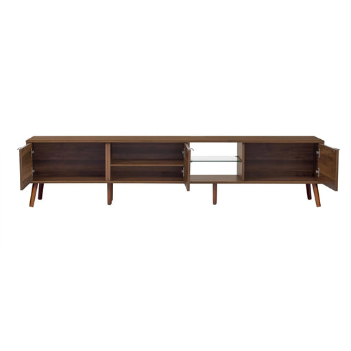 78' TV Stand for 75/80/85 inch TV, Console with Ample Storage for Living Room, Bedroom, Entertainment Center with Open Shelf- DTY Store