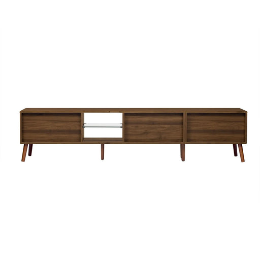 78' TV Stand for 75/80/85 inch TV, Console with Ample Storage for Living Room, Bedroom, Entertainment Center with Open Shelf - DTY Store