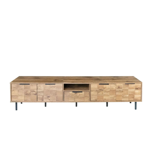 78' TV Stand for 85 75 65 Inch TV, TV Consoles for Living Room, Entertainment Center Wood TV Media with Storage - DTY Store