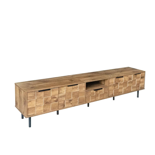 78' TV Stand for 85 75 65 Inch TV, TV Consoles for Living Room, Entertainment Center Wood TV Media with Storage - DTY Store