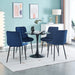Dining Chair 2PCS（BLUE），Modern style，New technology，Suitable for restaurants, cafes, taverns, offices, living rooms, reception rooms.Simple structure, easy installation. - DTYStore