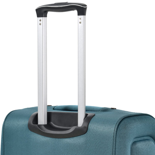 Softside Luggage Expandable 3 Piece Set Suitcase Upright Spinner Softshell Lightweight Luggage Travel Set - Image 14