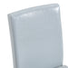 Four Light Gray PU dining chairs, simple and versatile, comfortable and accompanied. Exquisite and versatile dining chairs unlock a comfortable new experience.(Set of 4) - DTYStore