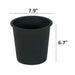 7.9' Round Nursery Plant Pot - Garden Plastic Pots with Drainage (5-Pack) Default -DTYStore