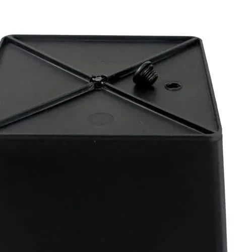 7.9' Square Nursery Plant Pot - Garden Plastic Pots with Drainage (5-Pack) Default -DTYStore