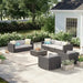 7 - Person Outdoor Seating Group with Cushions Default -DTYStore
