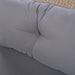 [VIDEO provided] U_Style 6 - Person Fan-shaped Rattan Suit Combination with Cushions and Table,Suitable for Garden - DTYStore