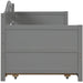 Twin Wooden Daybed with Trundle Bed, Sofa Bed for Bedroom Living Room, Gray - DTYStore