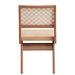 Beige and Natural Side Chair (Set of 2) - DTYStore