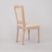 Upholstered Fabrice French Dining Chair,Set of 2,Beige - DTYStore