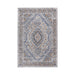 DTY Signature Collection 5X7 Blue/Cream/Bordered Non-Shedding Living Room Bedroom Dining Home Office Stylish and Stain Resistant Area Rug - DTYStore