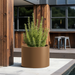 Heavy Duty Corten Steel Round Raised Garden Bed Kit – 15.5' Dia. x 20' H. – Pre-Rusted Metal Planter Box for Vegetables, Flowers, Herbs – Brown – Ideal for Outdoor Gardening - DTYStore