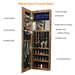 Fashion Simple Jewelry Storage Mirror Cabinet With LED Lights Can Be Hung On The Door Or Wall - DTYStore