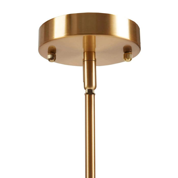 8-Light Metal Chandelier with Globe Bulbs Gold/Clear See below Default -DTYStore