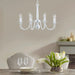 8-Light Traditional Metal Chandelier Default -DTYStore