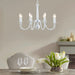 8-Light Traditional Metal Chandelier Default -DTYStore
