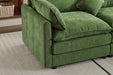 Modular Sectional Sofa, 3-Seater Sofa, Modern L-Shaped Sofa for Living Room Bedroom Apartment,Green - DTYStore