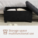 Storage Ottoman Bench, Foot Rest with Legs, 16 x 30 x 16.1 Inches, End of Bed Bench, Storage Chest, Load up to 660 lb, for Living Room, Bedroom, Entryway - DTYStore