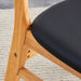Cozy Natural Wood Color Rubberwood Dining Chair Set - 8 Pieces, Solid Wood and Rattan-Style Design, Small Curved Back, PU Cushion, And Beautiful Shape Match Perfectly With Any Room And Everyday Use. - DTYStore