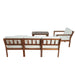 U_Style Multi-person Sofa Set with A Small Table, Suitable for Gardens, Backyards, and Balconies. - DTYStore