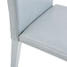 Two Light Gray PU dining chairs, simple and versatile, comfortable and accompanied. Exquisite and versatile dining chairs unlock a comfortable new experience.(Set of 2) - DTYStore