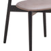 Grey and Black Padded Side Chair (Set of 2) - DTYStore