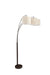 84'H ESPRESSO TRIPLE SHADE FLOOR LAMP (3.65/43.20) Default -DTYStore