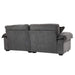 84' Chenille Sofa Small Sofa Loveseat Deep Seat Sofa Couch with 2 Throw Pillows & Memory Foam for Living Room Apartment Office Lounge-Grey Default -DTYStore