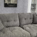 84' Chenille Sofa Small Sofa Loveseat Deep Seat Sofa Couch with 2 Throw Pillows & Memory Foam for Living Room Apartment Office Lounge-Grey Default -DTYStore