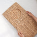 Water Hyacinth Woven Wicker Square Cat Bed Cave - 13" x 13" x 13" - For Small and Medium Cat Breeds and Chihuahua - DTYStore