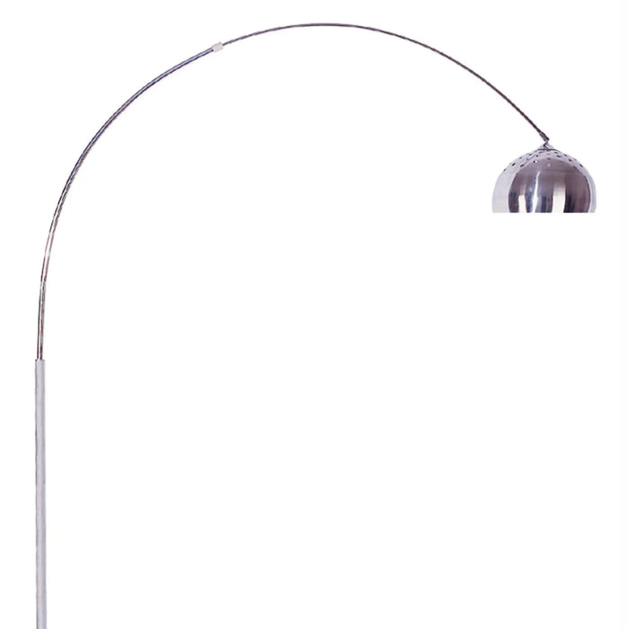85' Tall Metal Floor Lamp with White Marble Base, Arch design Default -DTYStore
