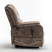 Lounge chair lift chair relax sofa chair sitting room furniture sitting room power supply elderly electric lounge chair (180 degree lying flat) - DTYStore
