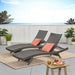 SALEM PE WICKER CHAISE LOUNGE - DTYStore