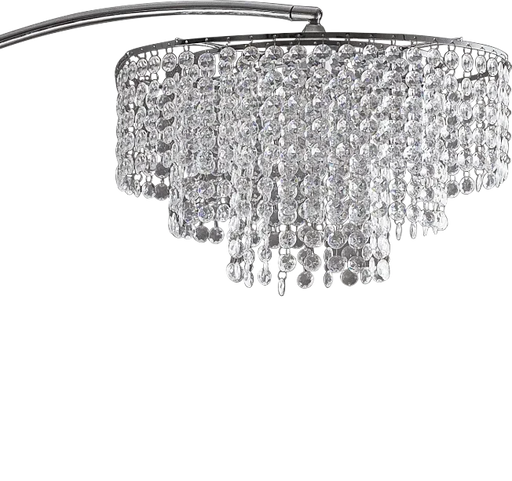 86' HANGING CHANDELIER ARCH LAMP (2.2/42.90) Default -DTYStore