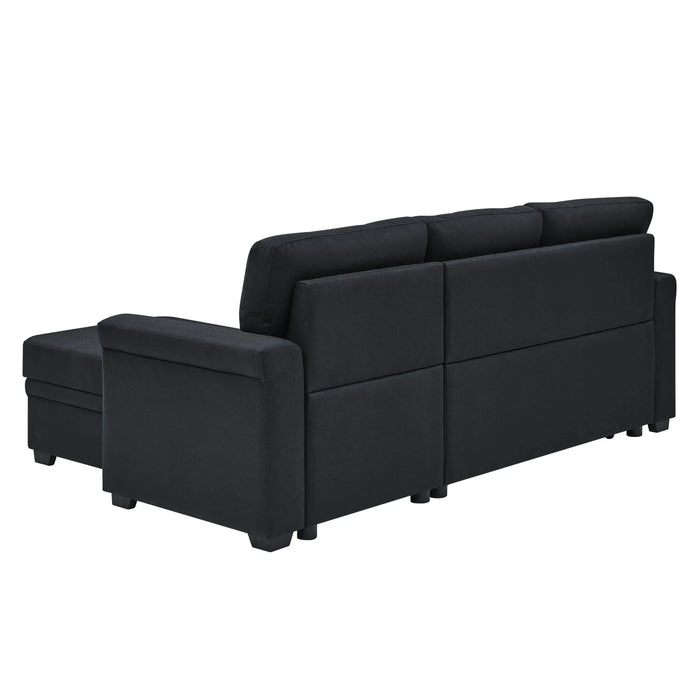86'' Upholstered Pull-Out Sofa Bed Default -DTYStore