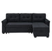 86'' Upholstered Pull-Out Sofa Bed Default -DTYStore