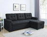 86'' Upholstered Pull-Out Sofa Bed Default -DTYStore