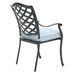 Dining Arm Chair, Light Blue, Set of 2 - DTYStore