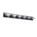 Modern 6-Light LED Vanity Light - Sleek Bathroom Wall Fixture, Iron & Acrylic, Dimmable & Energy-Efficient, Ideal for Mirror Lighting - DTYStore