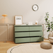 Green Large 6 drawers chest of drawer dressers table - DTYStore