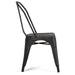 Fletcher - Metal Dining Side Chair (Set of 2) - Distressed Black / Copper - DTYStore