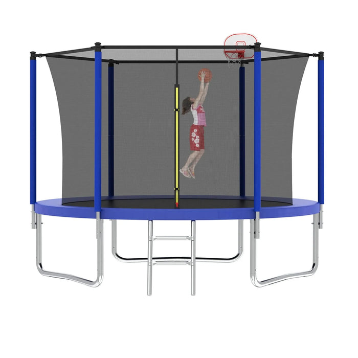 8FT TRAMPOLINE Blue Default -DTYStore