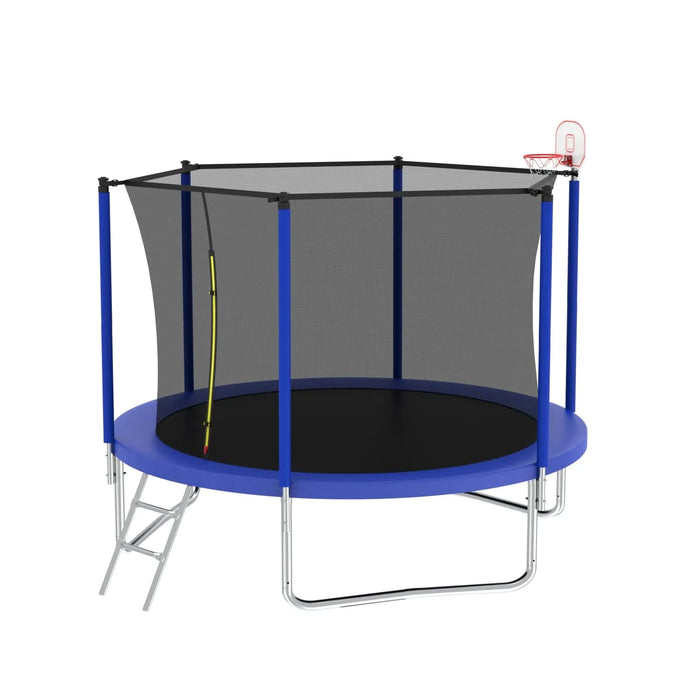 8FT TRAMPOLINE Blue Default -DTYStore