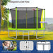 8FT TRAMPOLINE Green Default -DTYStore