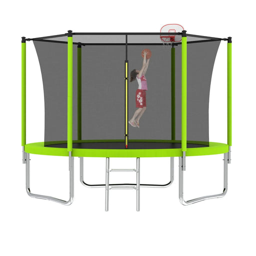 8FT TRAMPOLINE Green Default -DTYStore