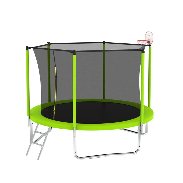 8FT TRAMPOLINE Green Default -DTYStore