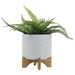 8' DIAMOND PLANTER W/ STAND, WHITE Default -DTYStore