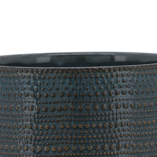 8' DOTTED PLANTER W/ WOOD STAND, GREEN Default -DTYStore